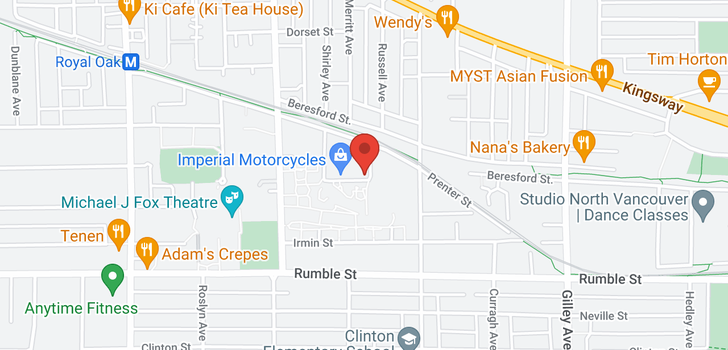 map of 5791 SIDLEY STREET